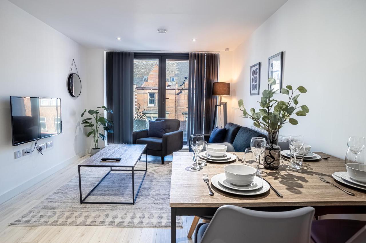 Modern Luxe 1 & 2 Bed Apts Near Granby Plaza By Sojo Stay Leicester Bagian luar foto