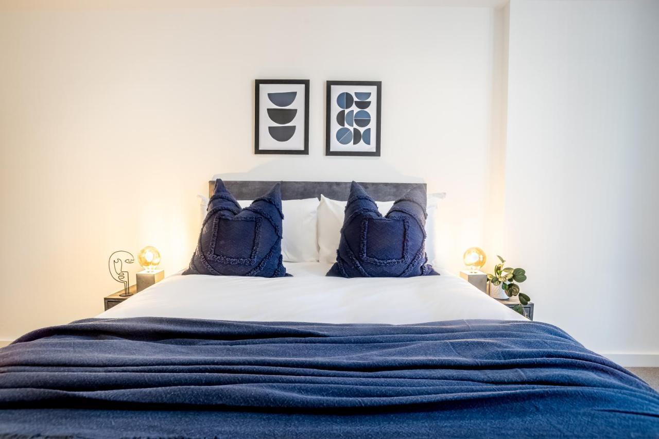 Modern Luxe 1 & 2 Bed Apts Near Granby Plaza By Sojo Stay Leicester Bagian luar foto